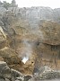 11.5- Le trou souffleur  (geyser maritime)  en pleine activite